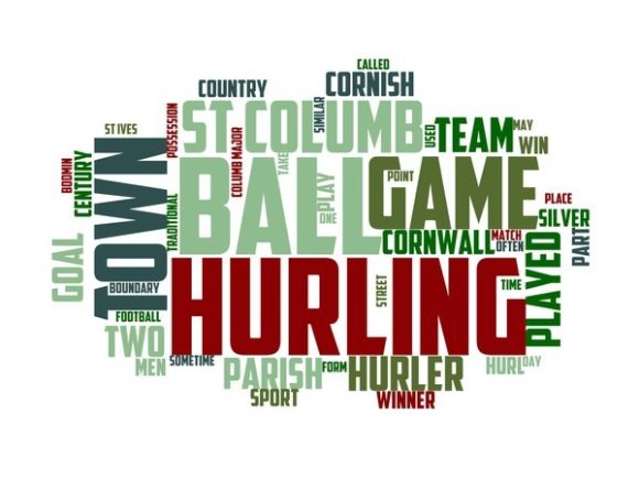 Cornish Hurling Typography Tumbler: A Versatile Design Tool for Creative Expression