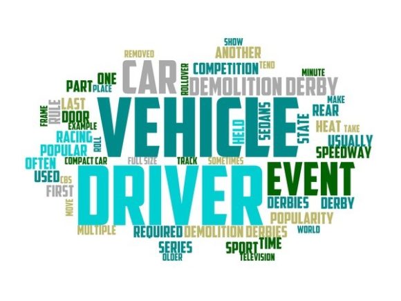 Demolition Derby Typography Print