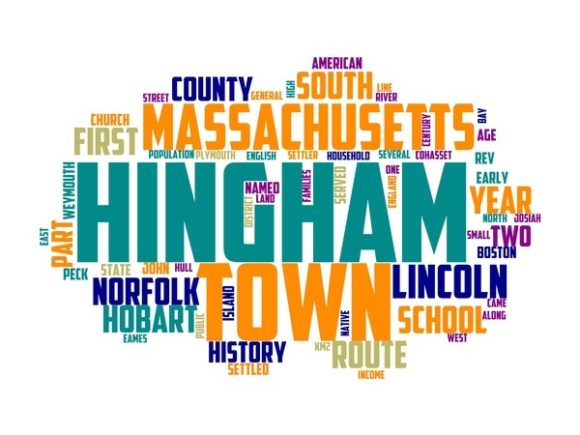 Discover the Beauty of Hingham Typography Background