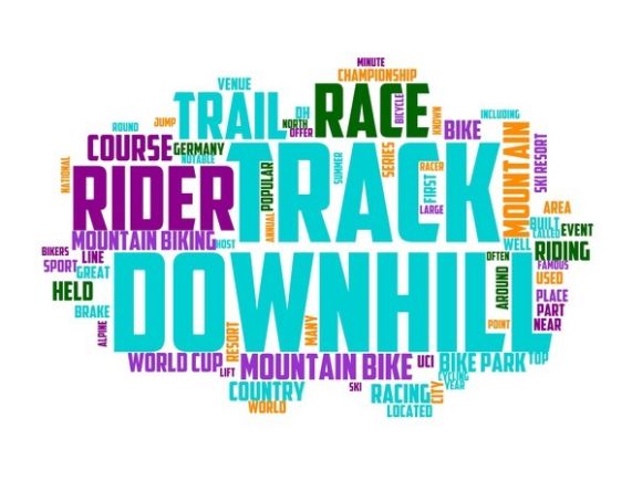 Downhill Mountain Biking Typography Bann: A Versatile Design Asset