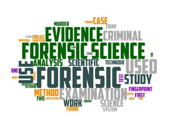 Forensic Scientist Typography Book Cover