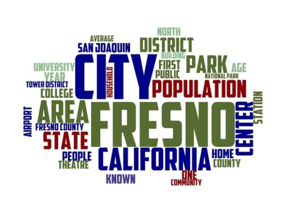 Fresno Typography Tumbler