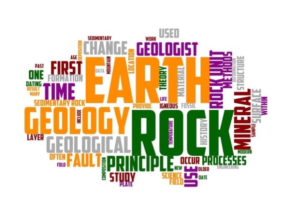 Geology Typography Skinny Tumbler: A Fusion of Nature and Design