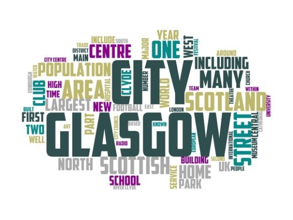 Glasgow Typography Sticker: A Versatile Design Asset for Creatives