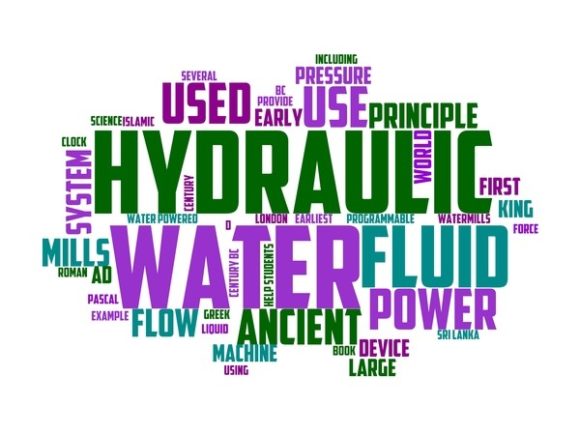 Hydraulics Typography Sticker: A Creative Tool for Designers and Everyday Users